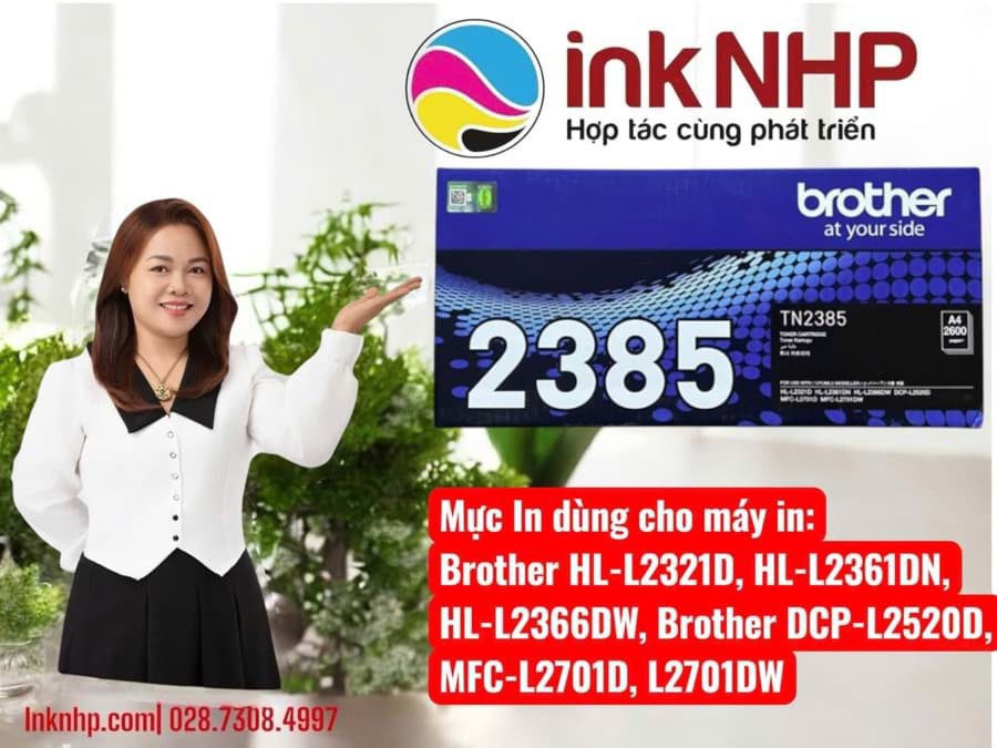 Báo Giá Mực Brother TN-2385 Tháng 08/2026 Mới Nhất Báo Giá Mực Brother TN-2385 Tháng 08/2026 Mới Nhất